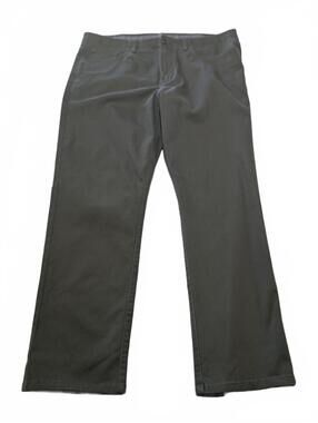 Denver Hayes Muted Olive Green Stretch Chino Pants Women's Size 36x30